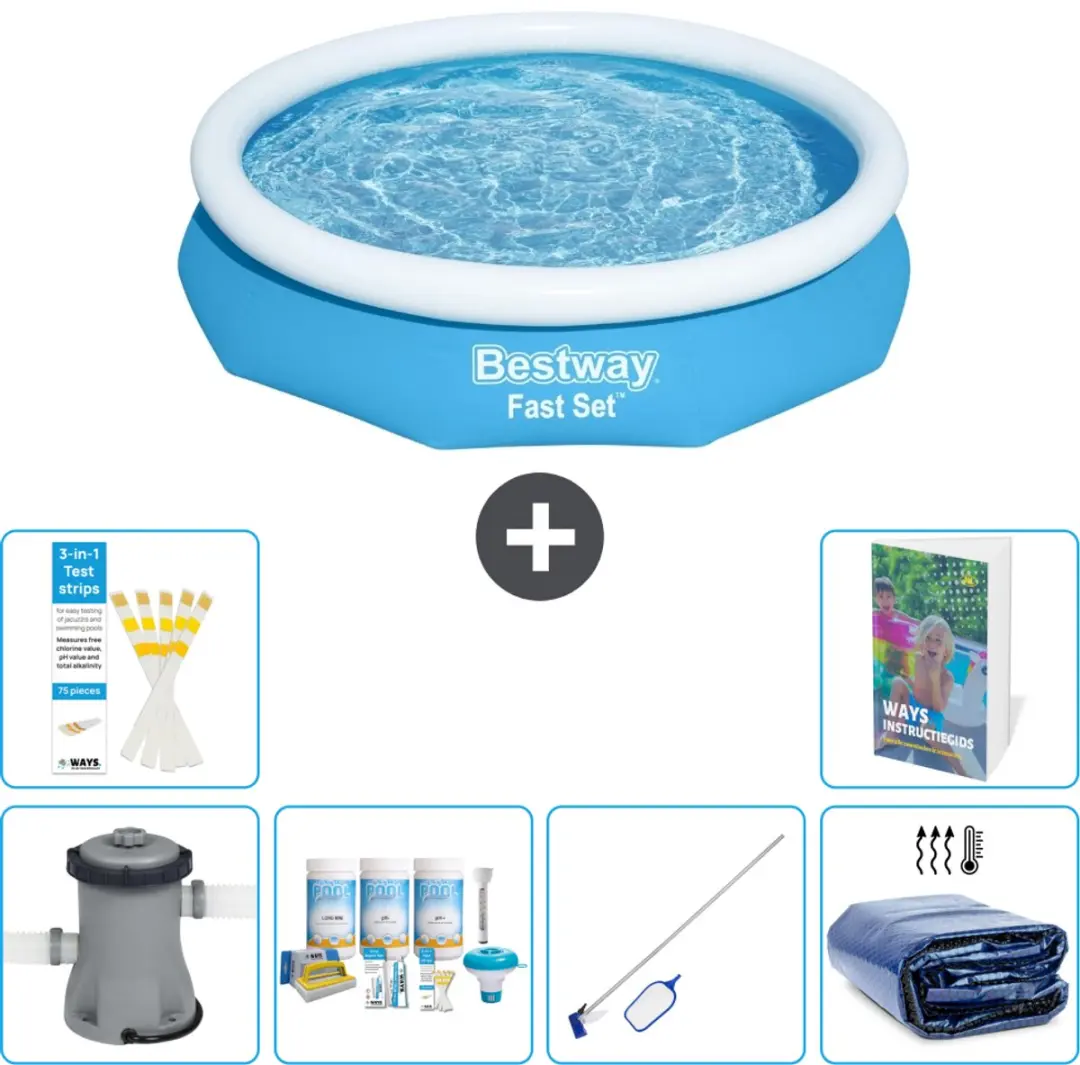 Bestway Fast Set Zwembad 305x66cm