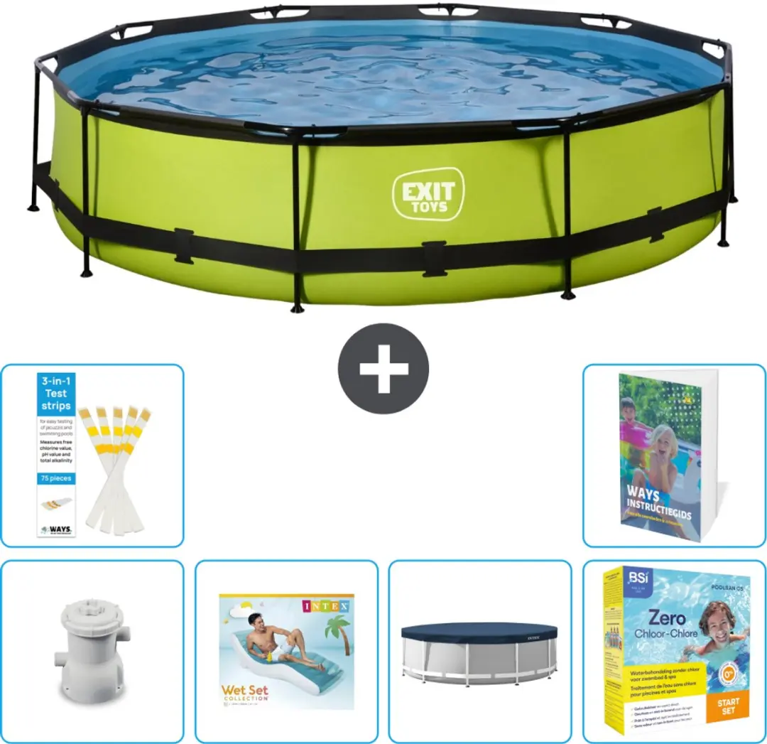 EXIT Toys Rond Zwembad 360x76cm