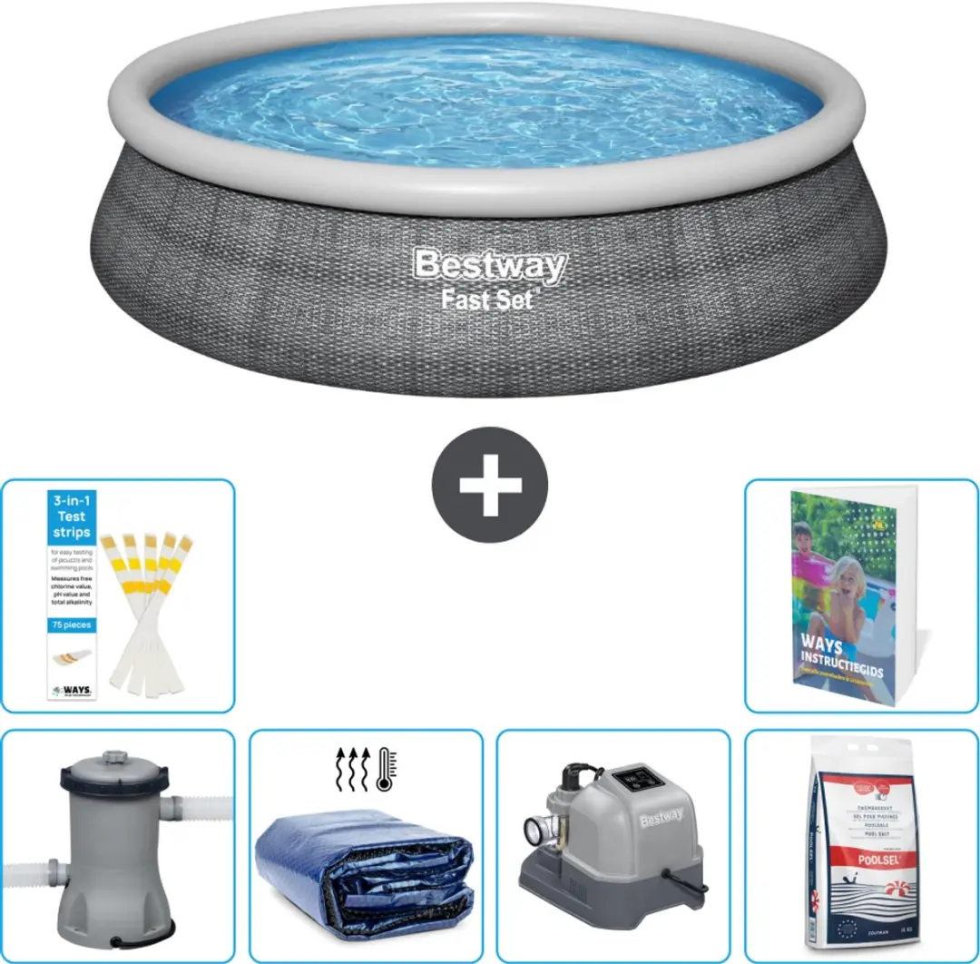 Bestway Fast Set Zwembad 457cm