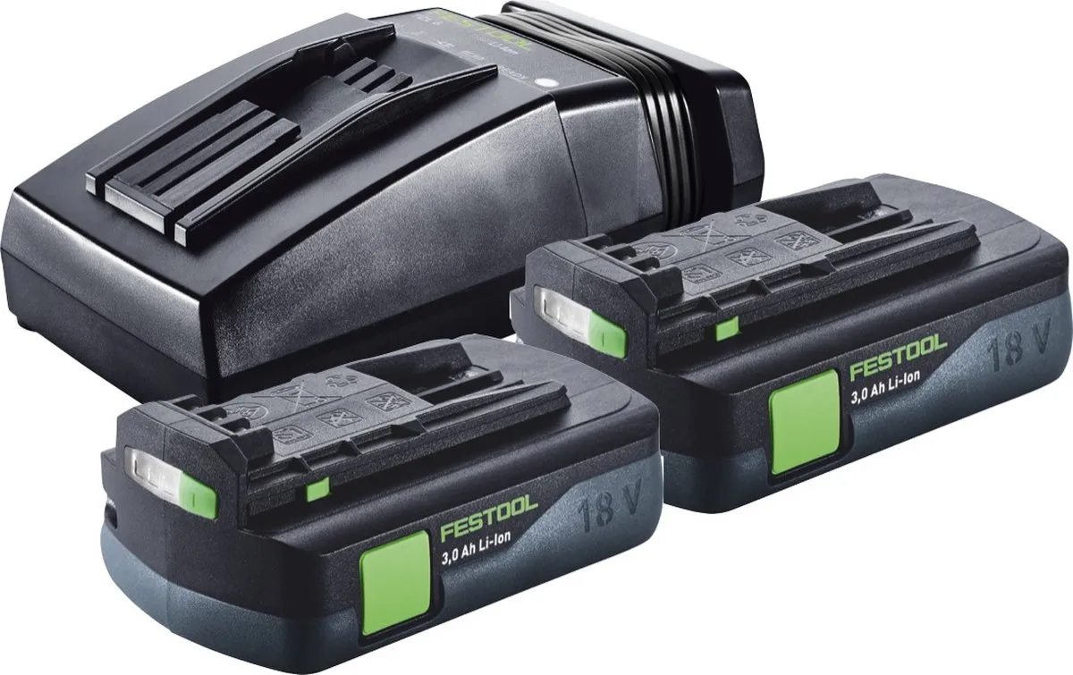 Festool T 18+3 Basic Accuboormachine 18V 50Nm - 2x 3,0Ah - afbeelding 4 van 5