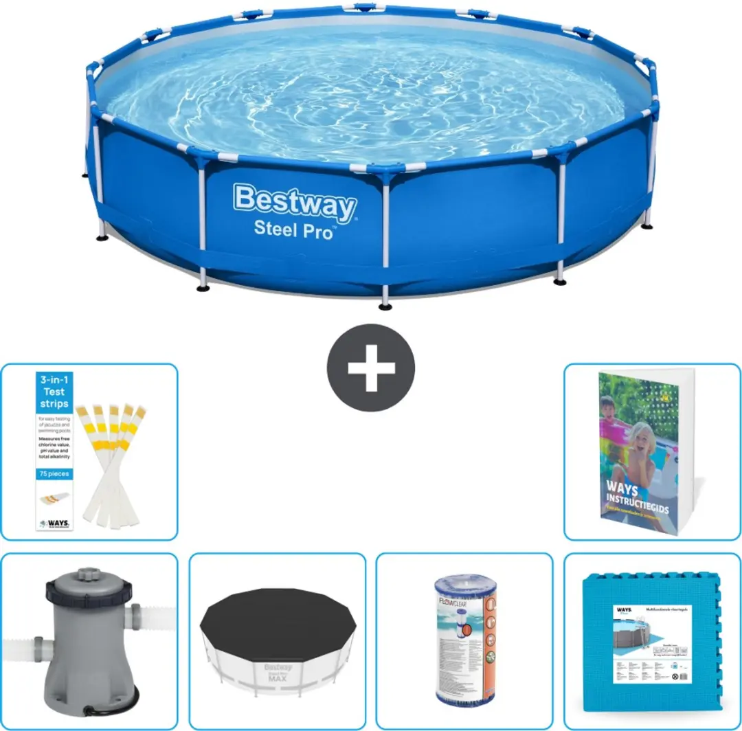 Bestway Steel Pro Zwembad 366x76cm