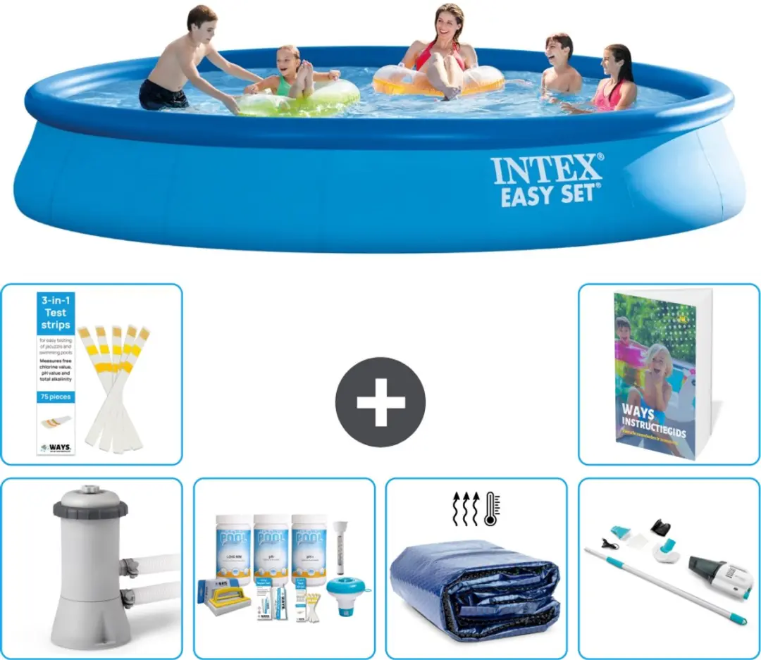 Intex Easy Set Zwembad 457cm x 84cm