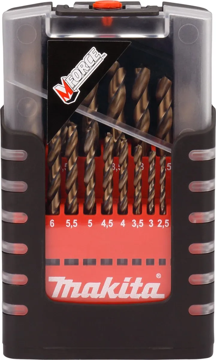 Makita M-Force Borenset Metaal 19-delig