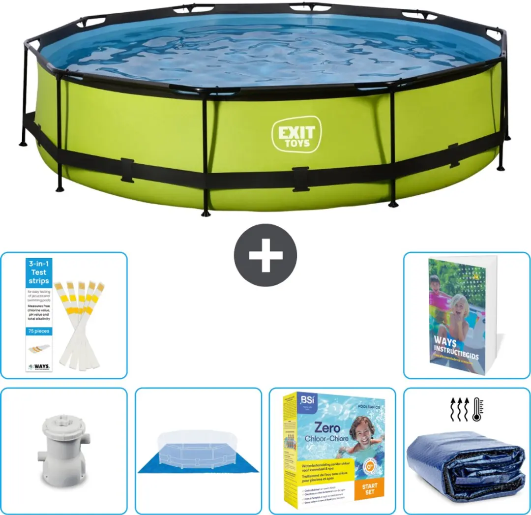 EXIT Toys Rond Zwembad 360x76cm