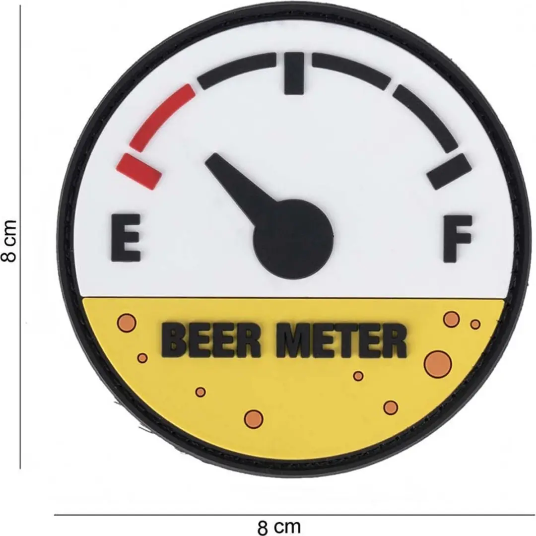 101 inc Embleem 3D PVC Biermeter