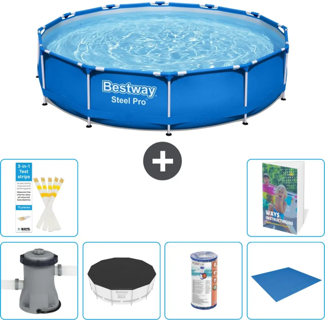 Bestway Steel Pro Zwembad 366x76cm