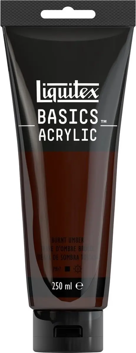 Liquitex Basics Acrylverf Burnt Umber 250ml