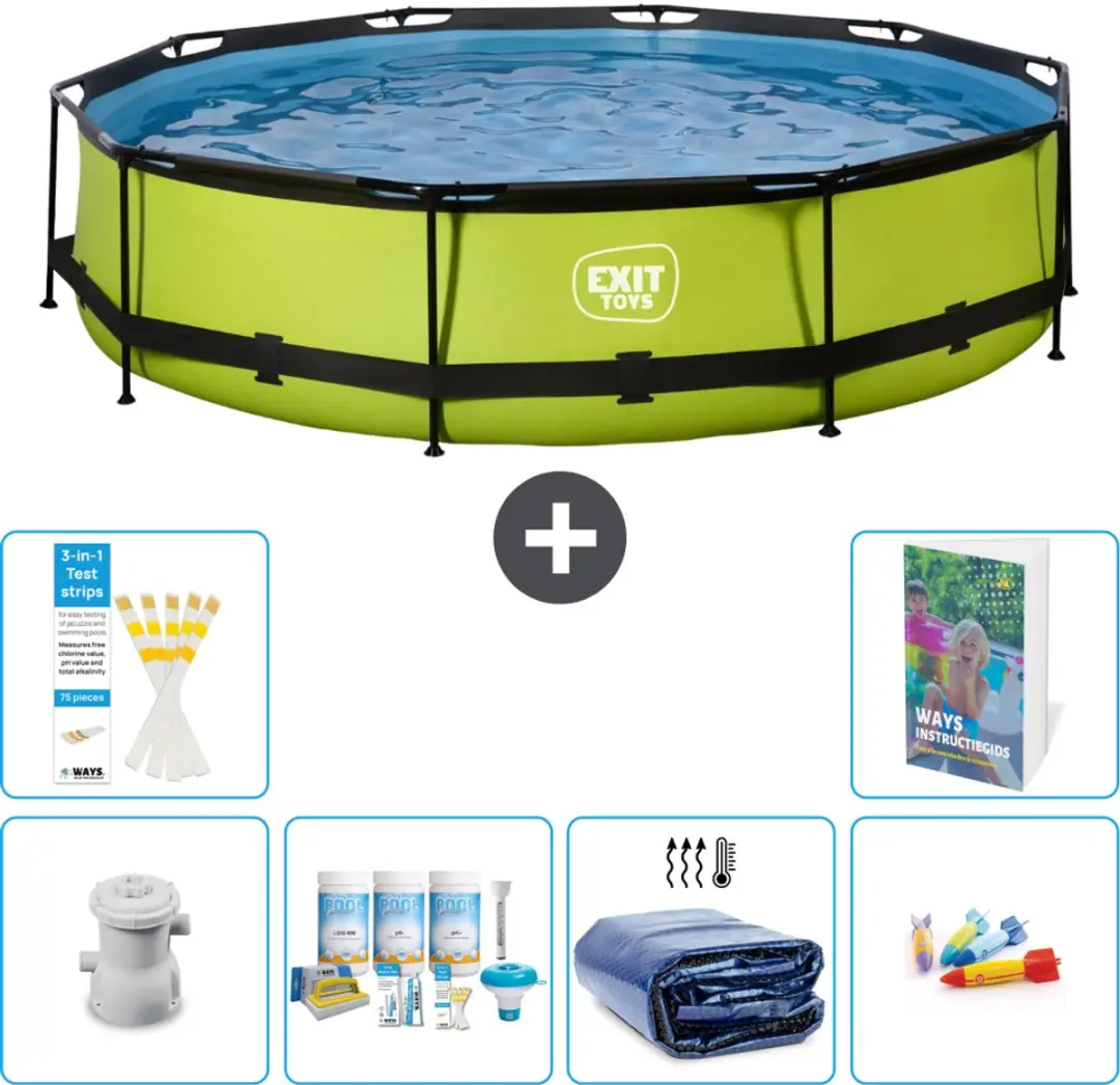 EXIT Toys Rond Zwembad 360x76cm
