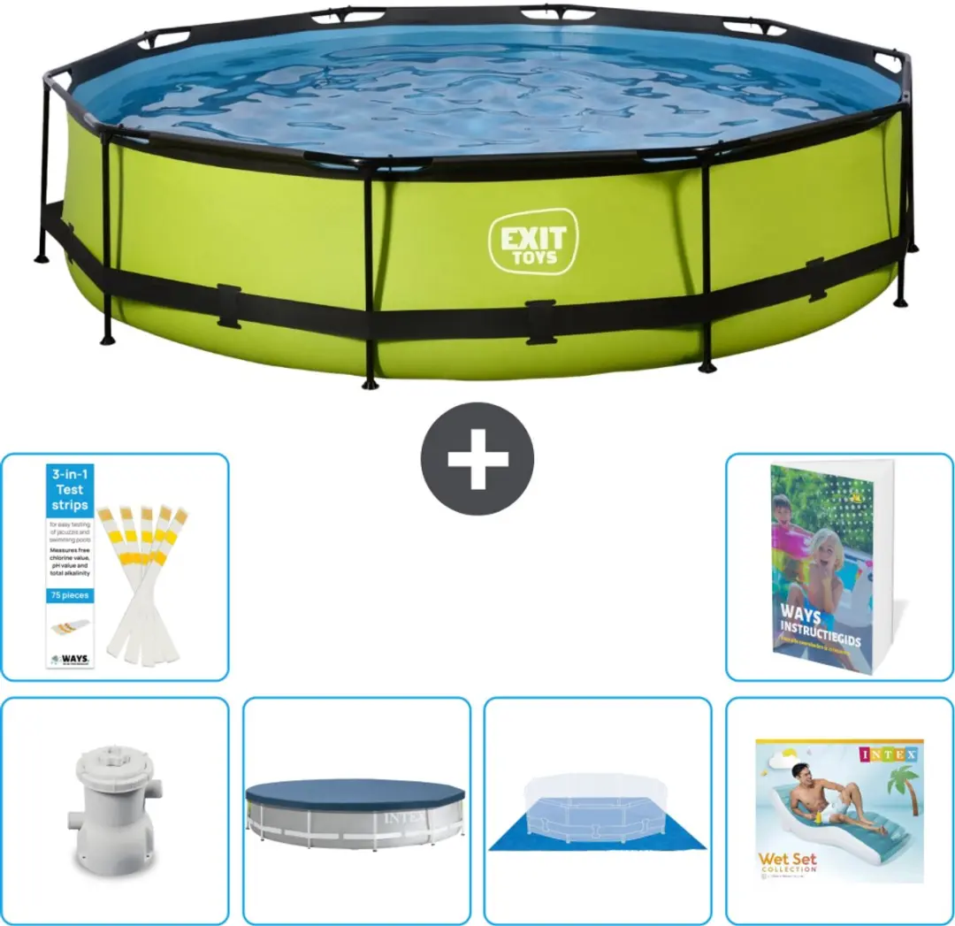 EXIT Toys Rond Zwembad 360x76cm