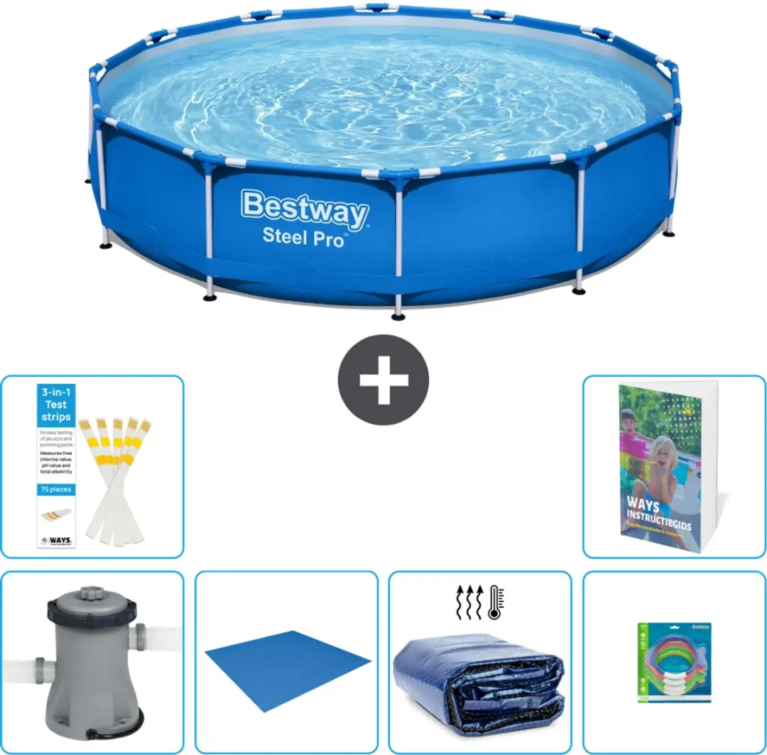 Bestway Steel Pro Zwembad 366x76cm