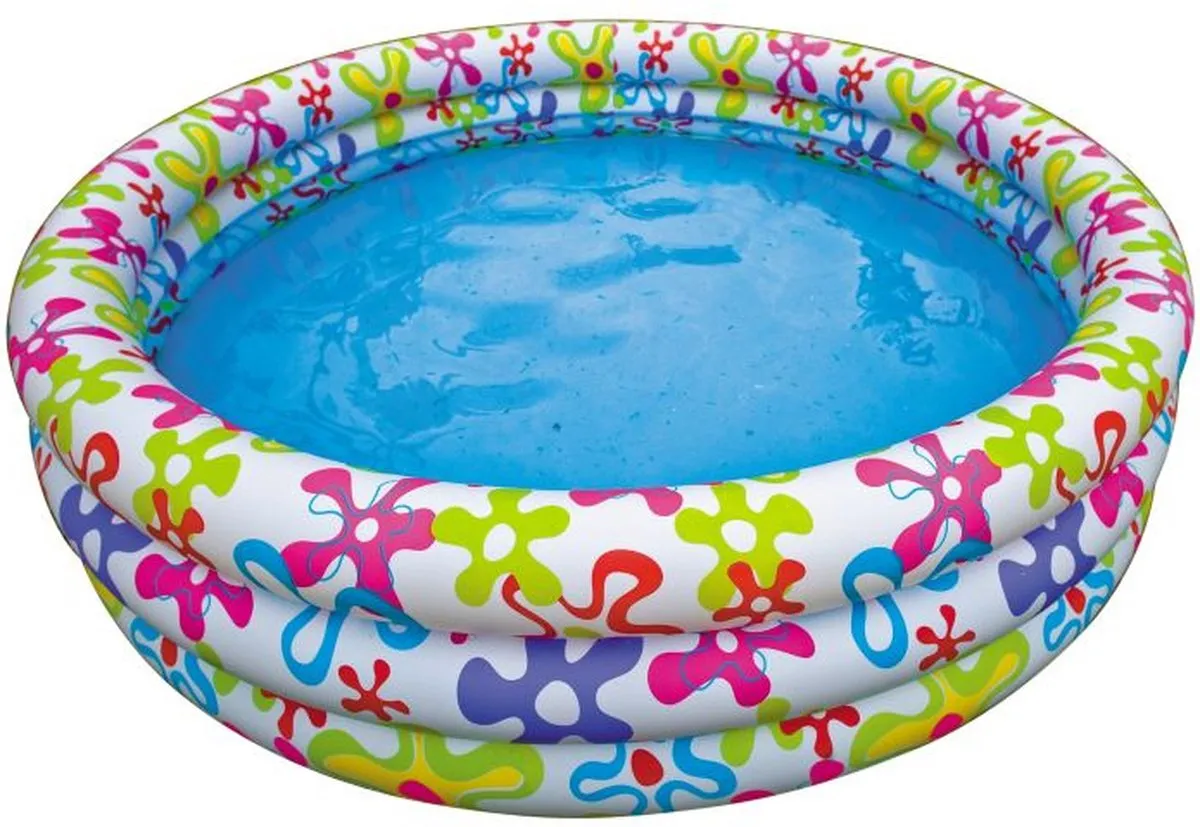 Intex Zeesterren Opblaaszwembad 168x38cm - 481L - Multicolor