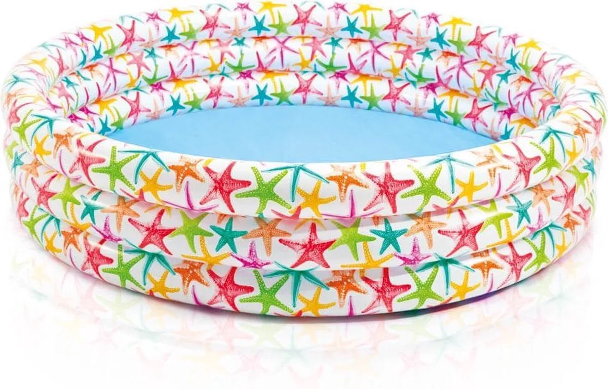Intex Zeesterren Opblaaszwembad 168x38cm