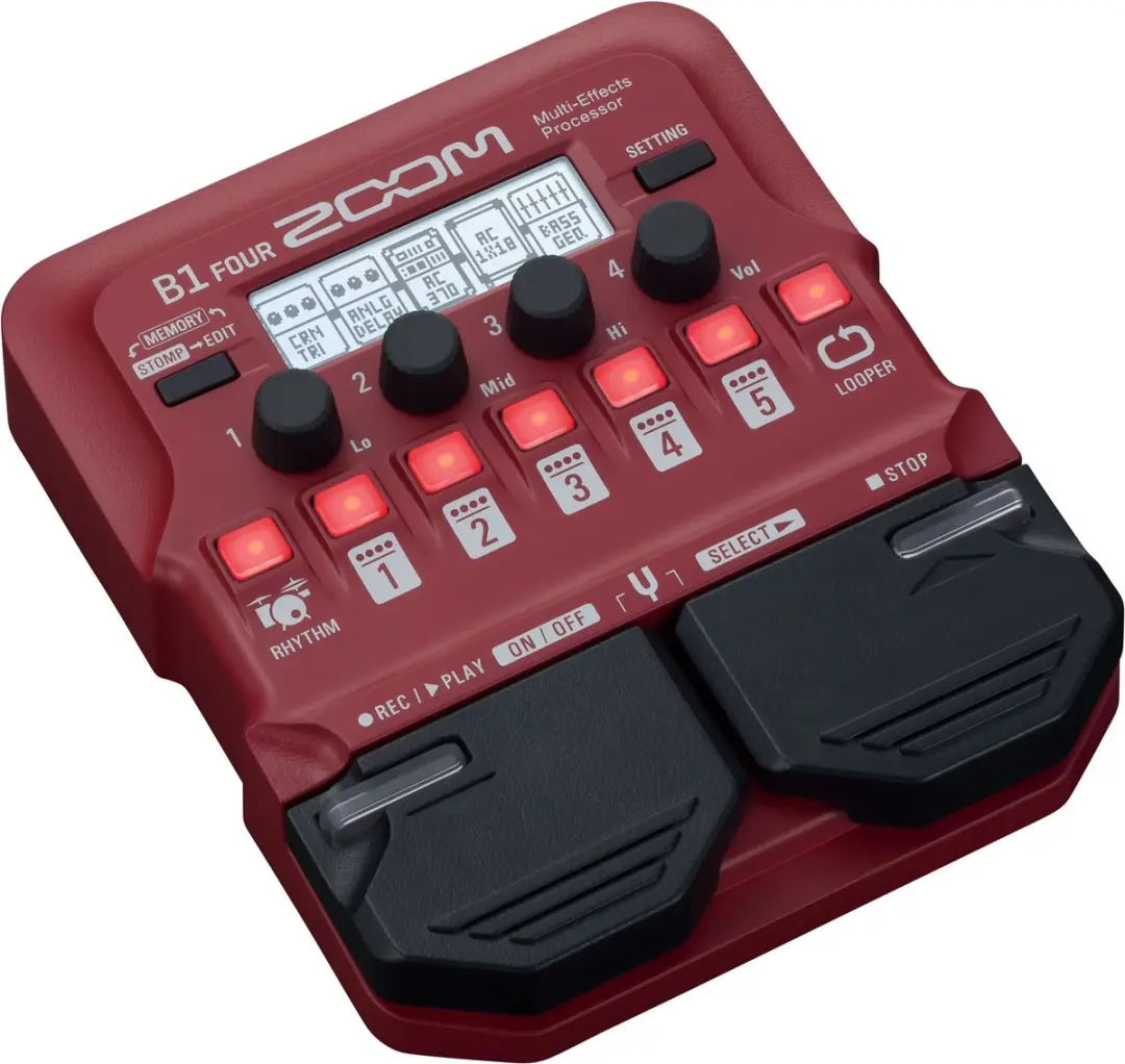 Zoom B1 Four Bass Multi-Effect-Unit