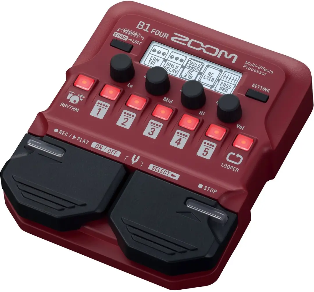 Zoom B1 Four Bass Multi-Effect-Unit