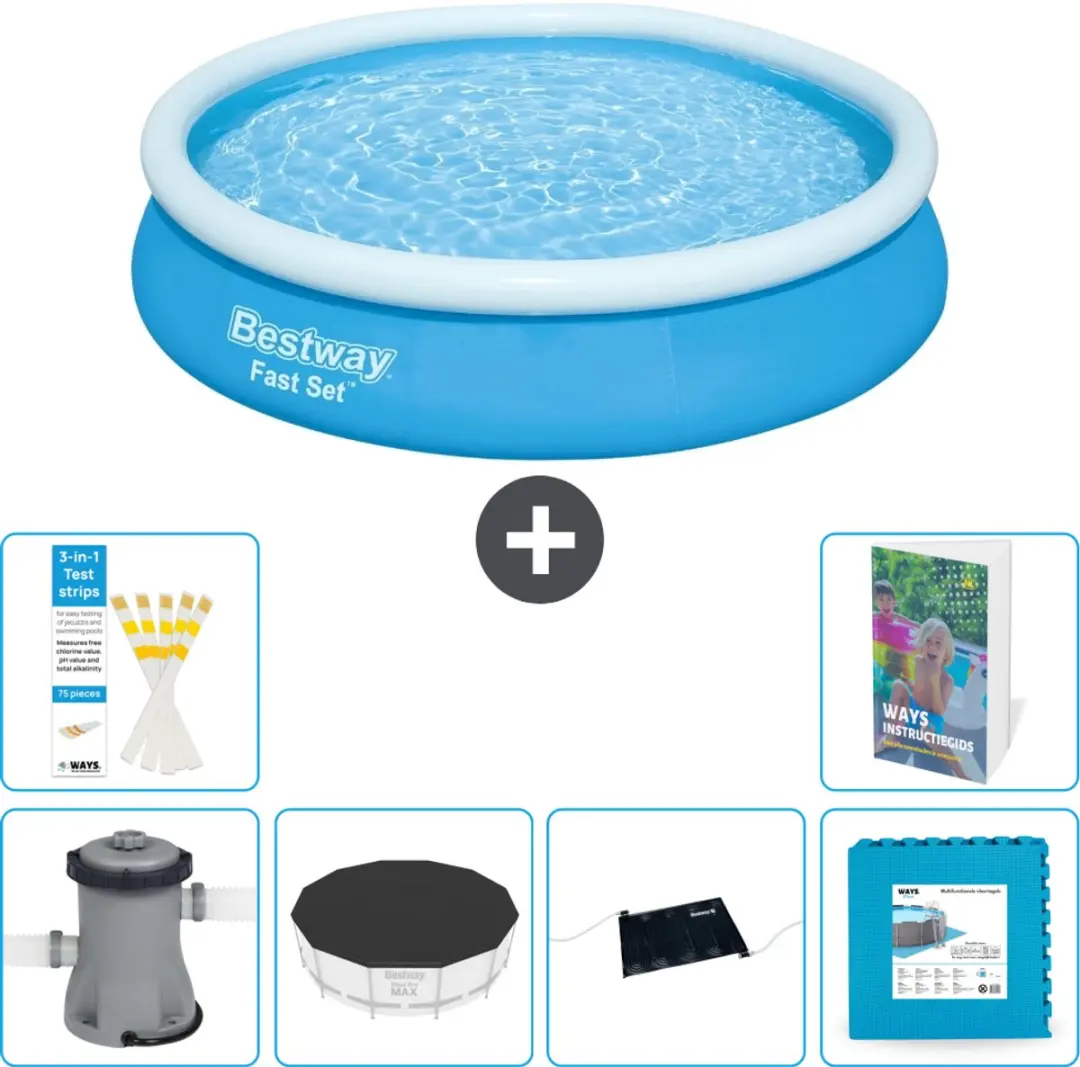 Bestway Fast Set Rond Zwembad 366x76cm