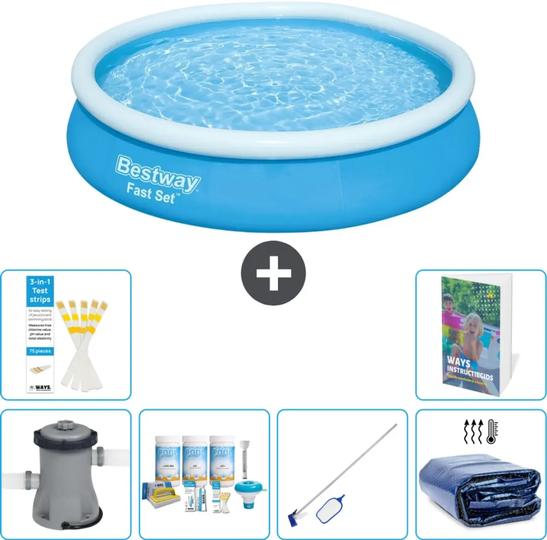 Bestway Fast Set Zwembad 366x76cm
