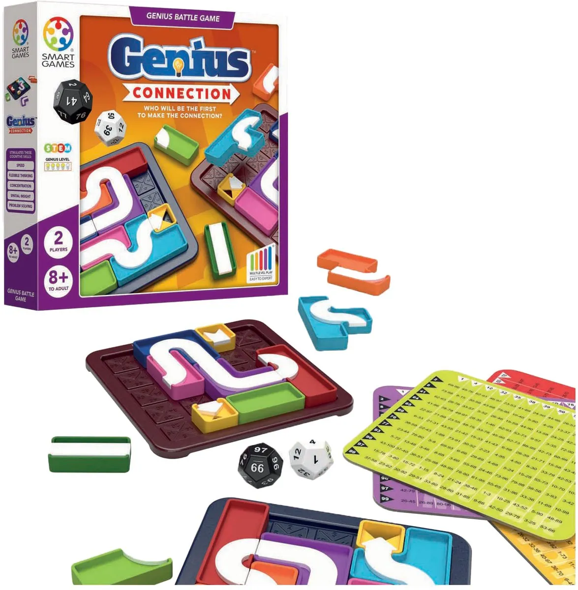 SmartGames Genius Connection Puzzelspel - 2 Spelers