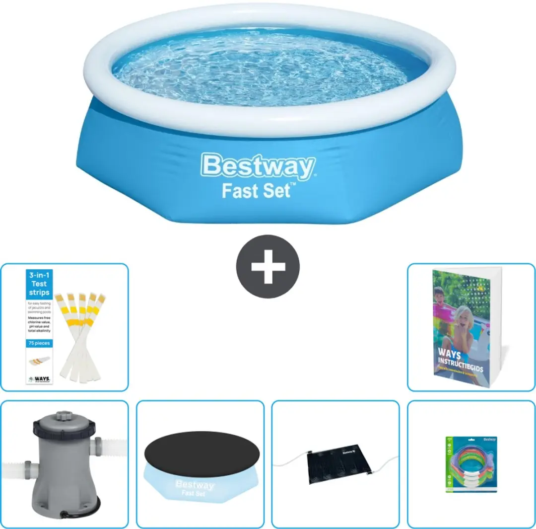 Bestway Fast Set Zwembad 244x61cm
