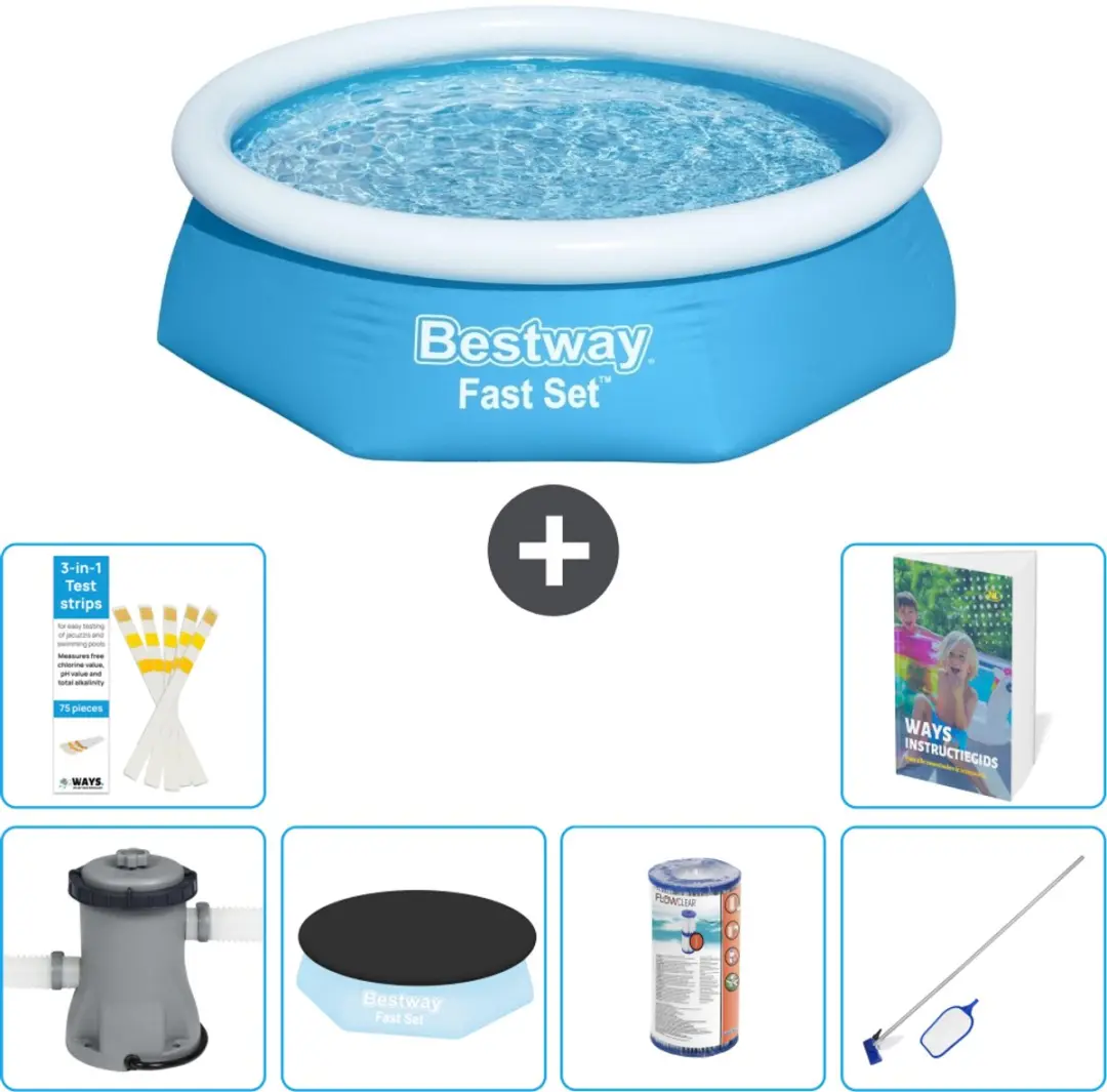 Bestway Fast Set Zwembad 244cm
