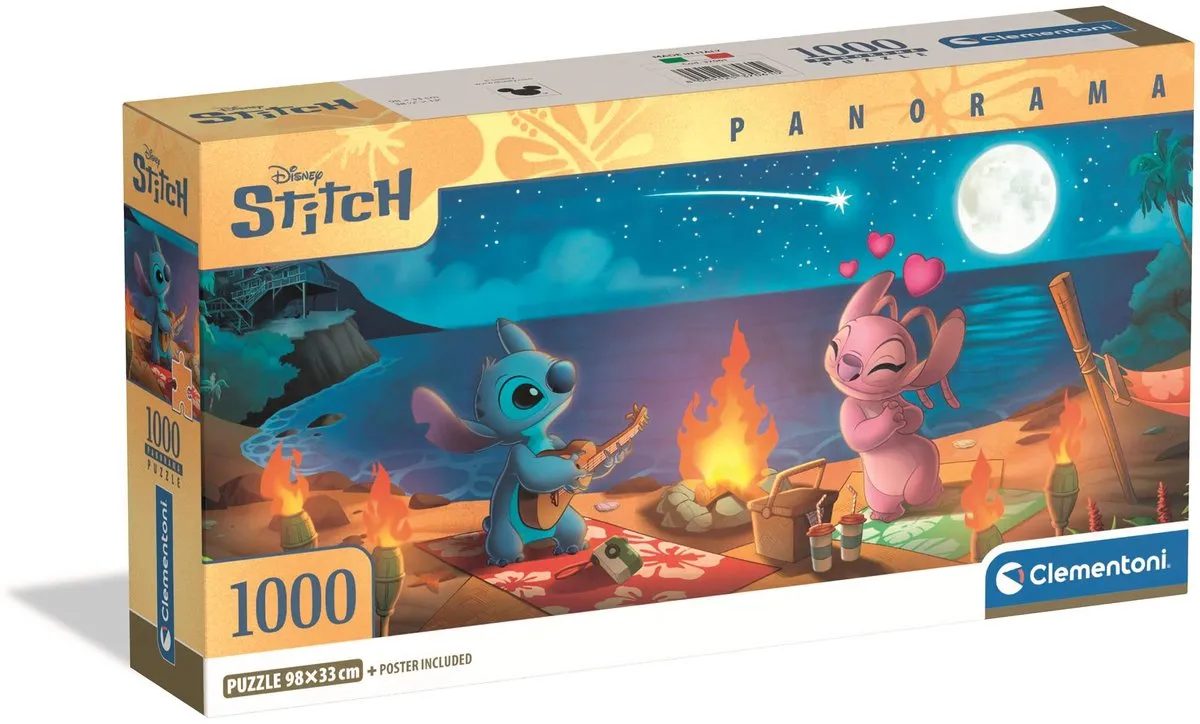 Clementoni Disney Stitch Puzzle 1000 Stuks