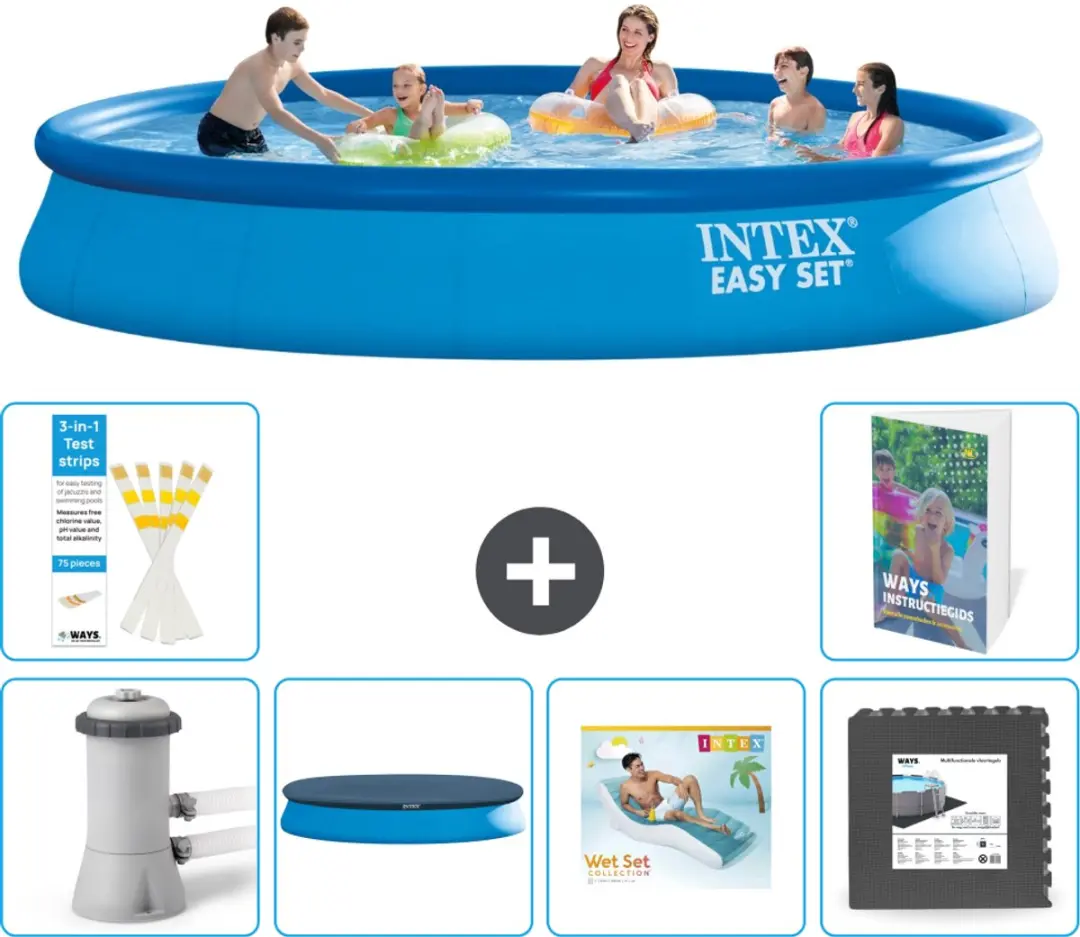 Intex Easy Set Zwembad 457cm x 84cm