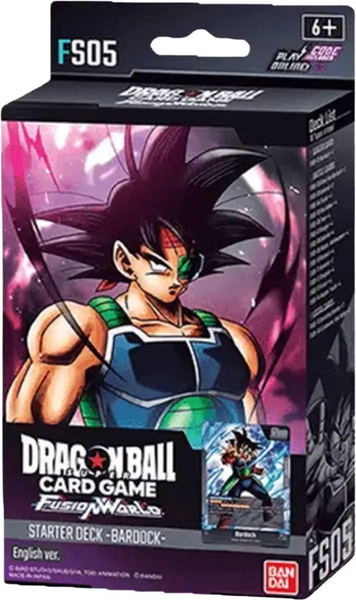 Bandai Namco Dragon Ball SCG Fusion World FS05 Starter Deck