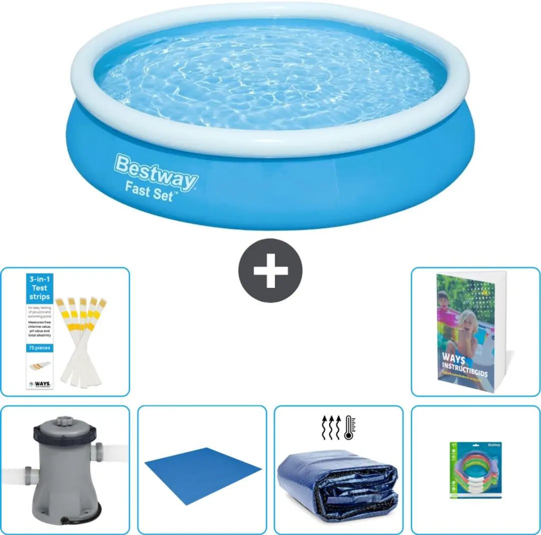 Bestway Fast Set Zwembad 366x76cm