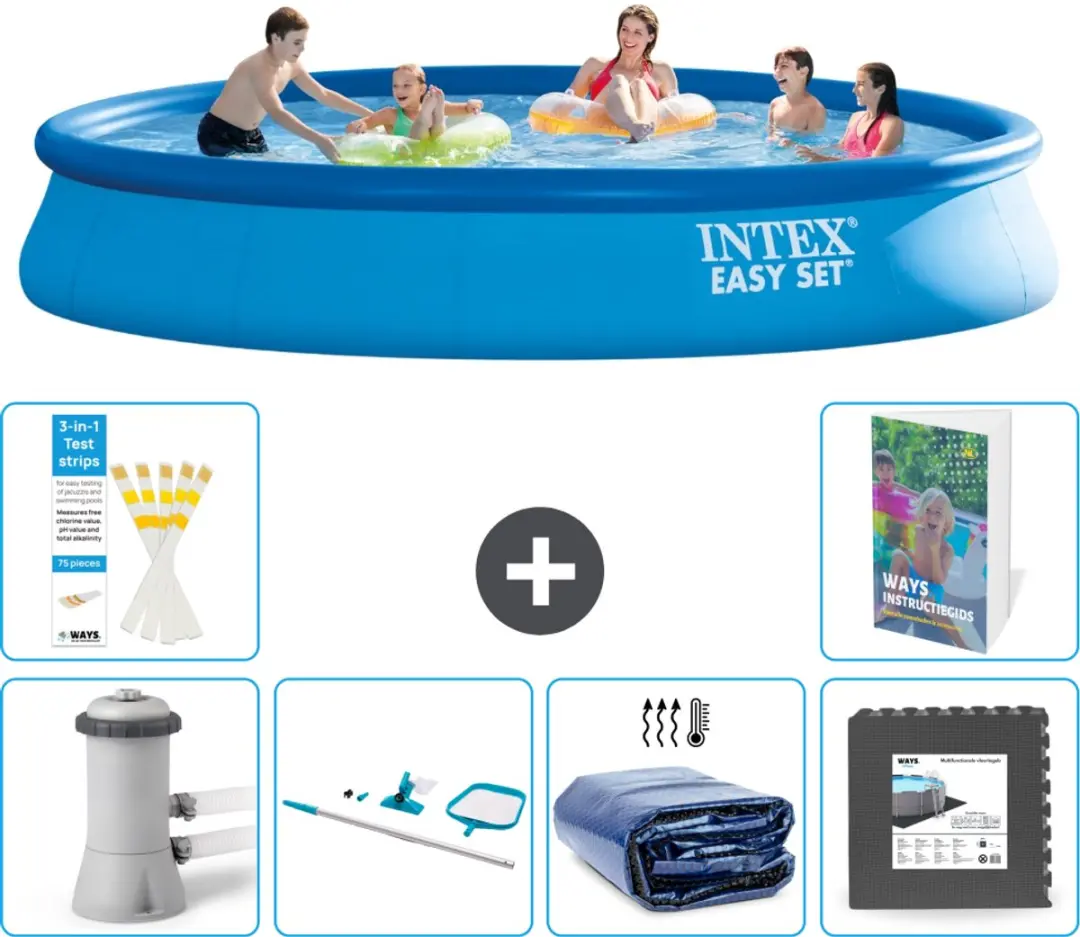 Intex Easy Set Zwembad 457cm x 84cm
