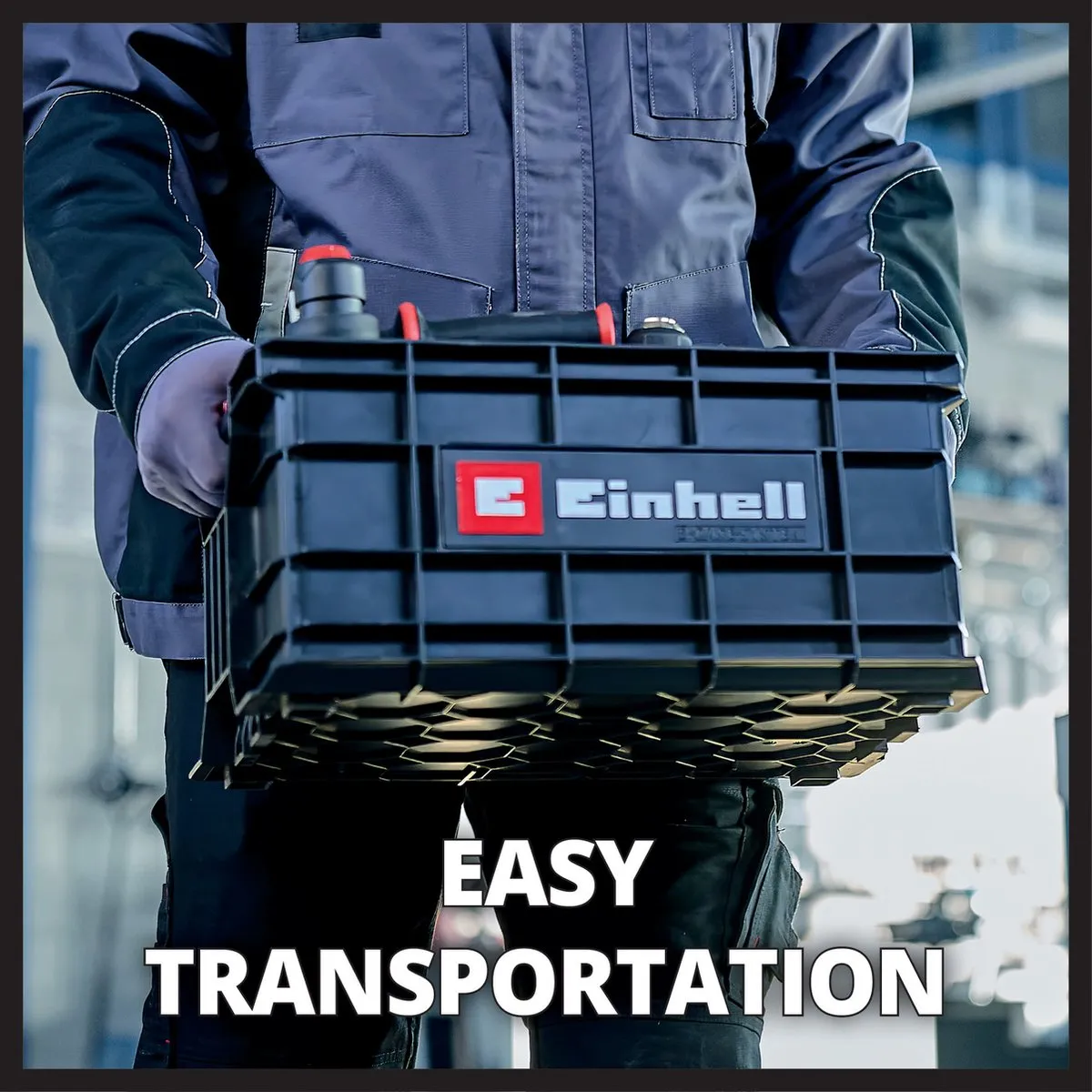 Einhell E-Case 4540037 Gereedschapskist - 90 kg - Rood/Zwart