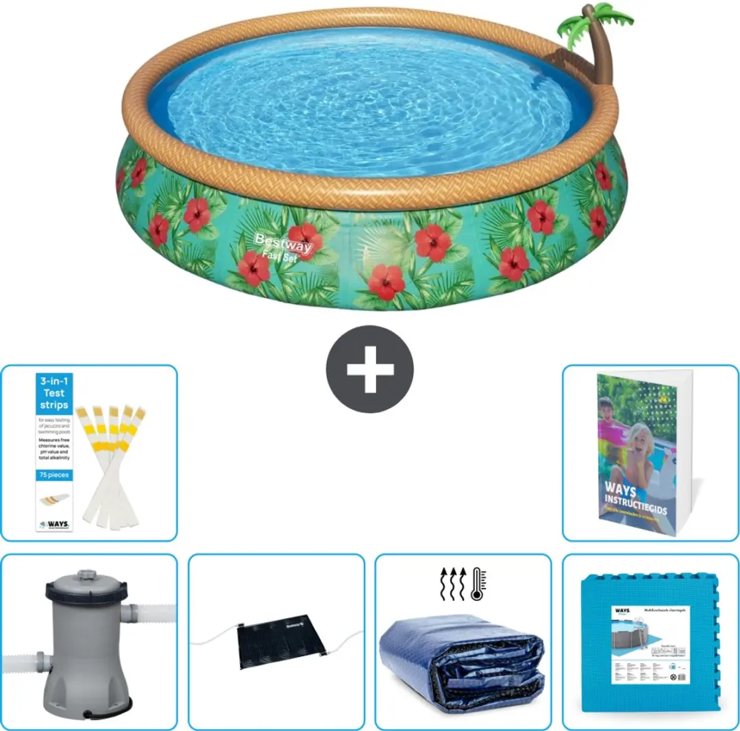 Bestway Paradijsprint Zwembad 457cm