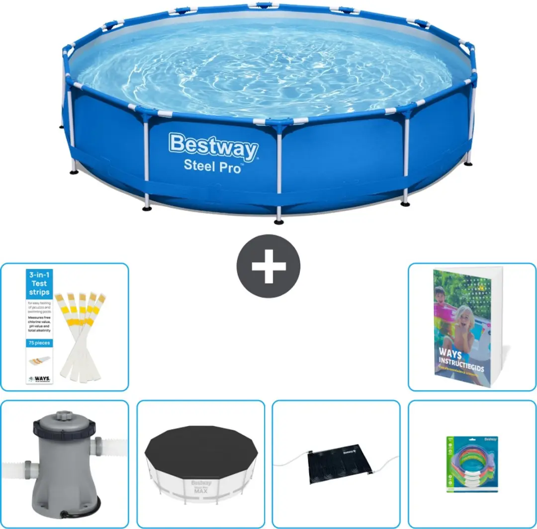 Bestway Steel Pro Zwembad 366x76cm