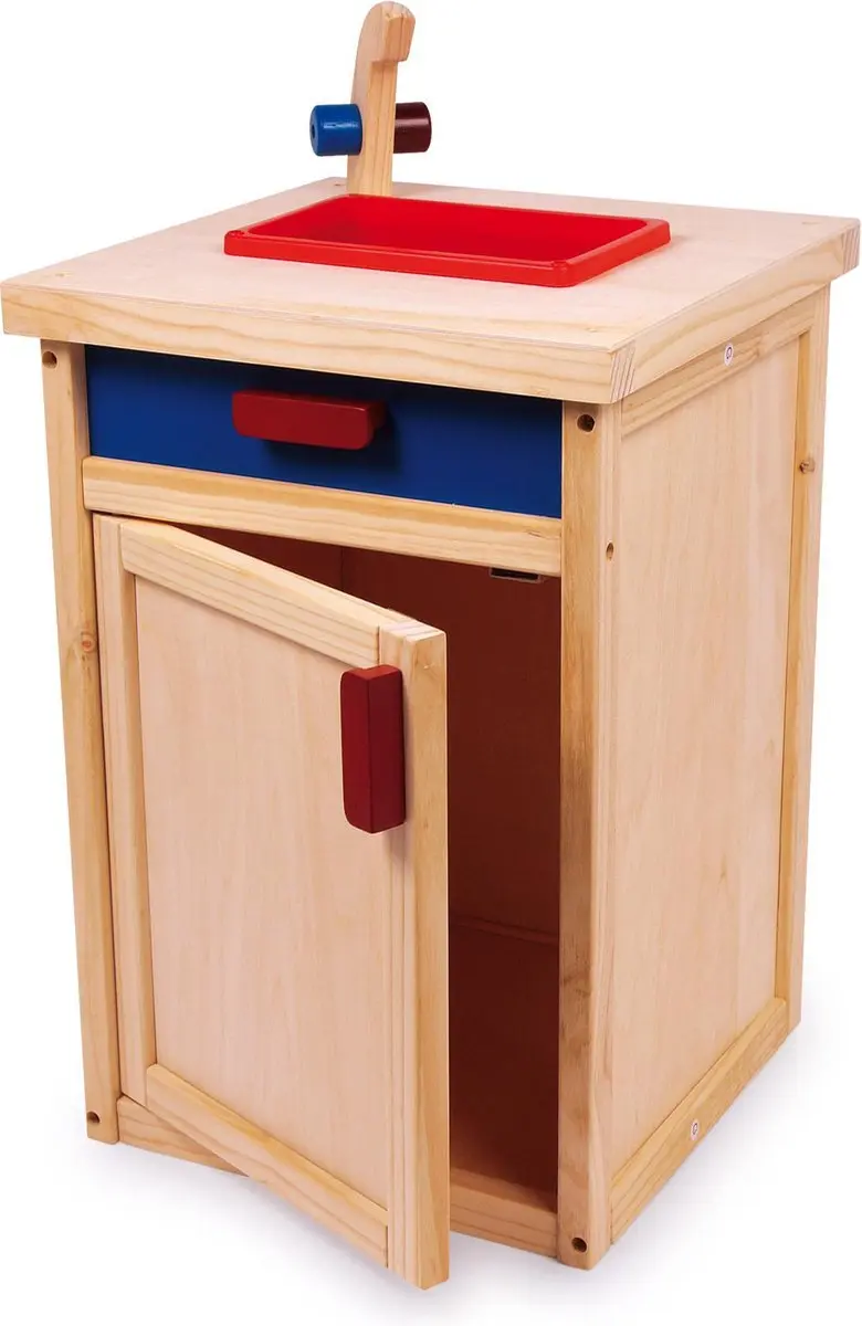 Small Foot Houten Keukenkastje met Afwasbak