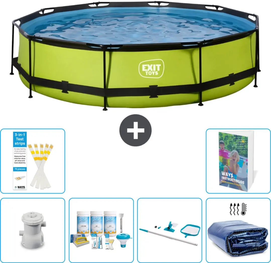 EXIT Toys Rond Zwembad 360x76cm