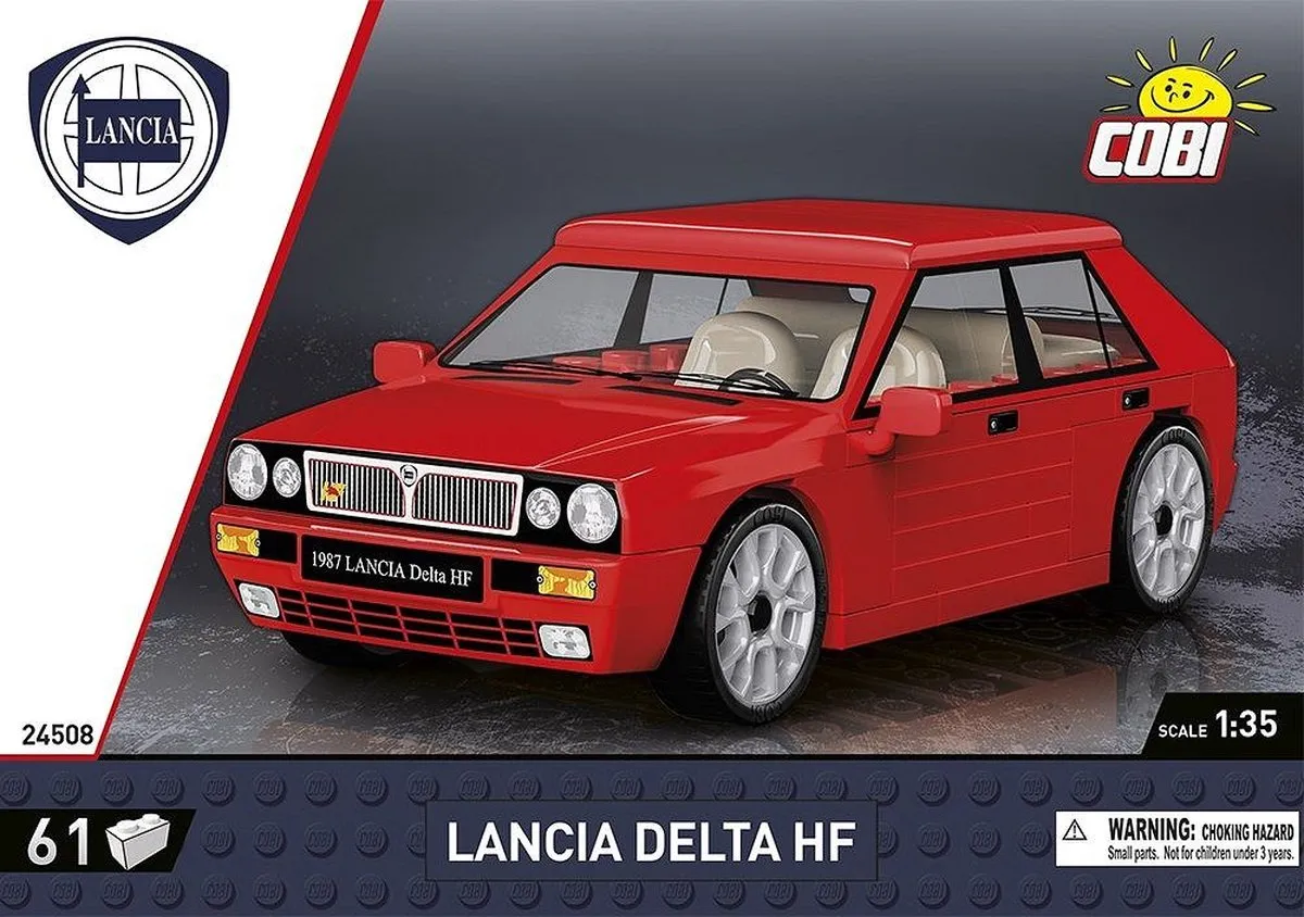 Cobi 1987 Lancia Delta HF - COBI-24508 - 61 Onderdelen - afbeelding 4 van 5