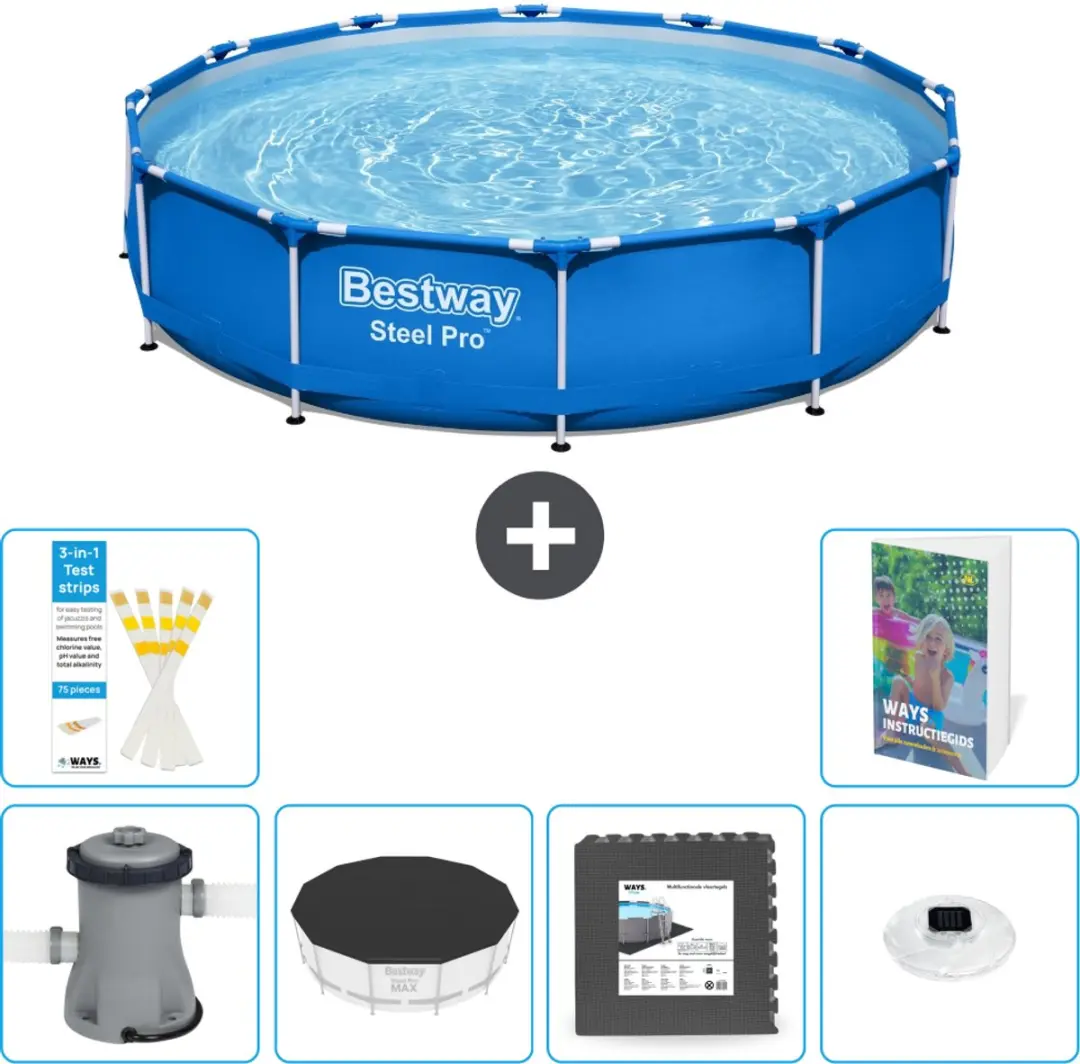 Bestway Steel Pro Zwembad 366x76cm