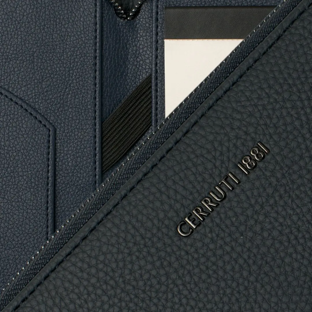 Nino Cerruti A5 Hamilton Schrijfmap - Dark Blue