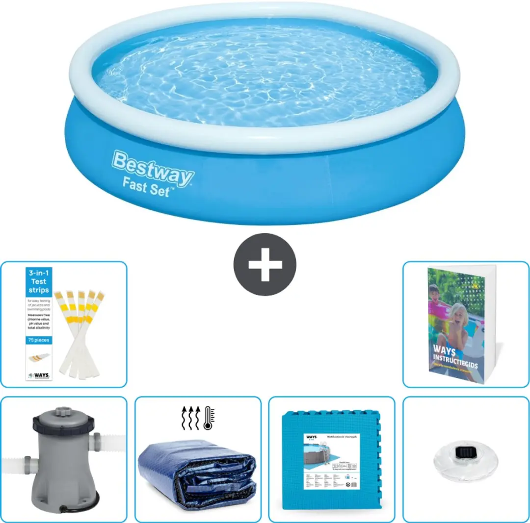 Bestway Fast Set Zwembad 366x76cm