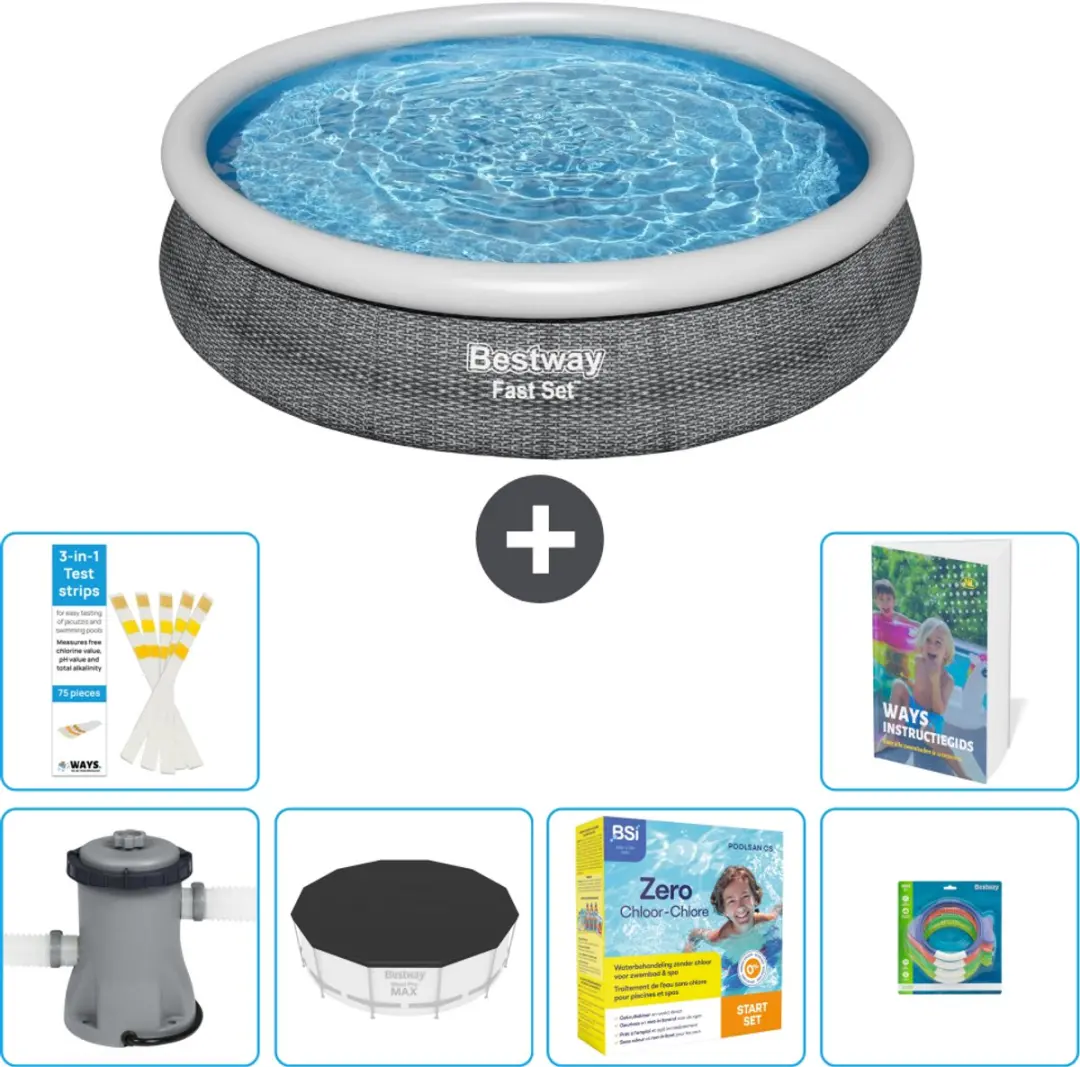 Bestway Fast Set Zwembad 366cm