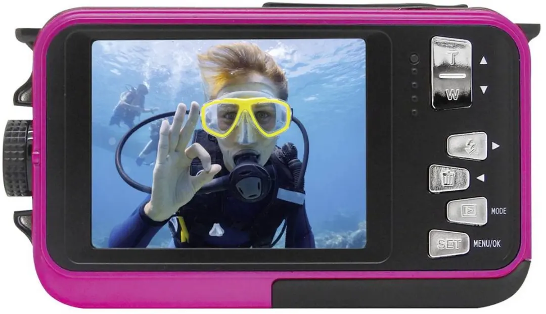Easypix W3027-P Wave Digitale Camera 30MP - Roze