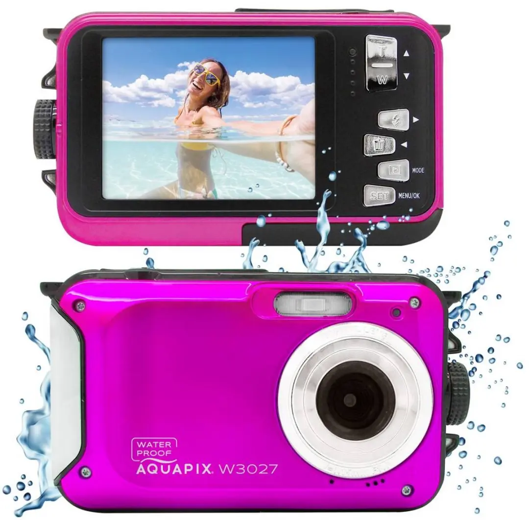 Easypix W3027-P Wave Digitale Camera 30MP - Roze