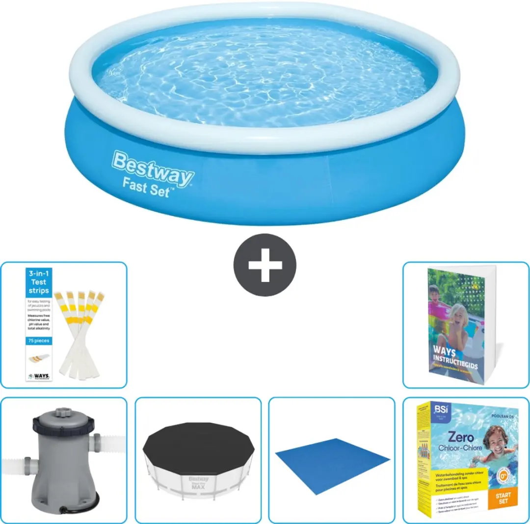 Bestway Fast Set Zwembad 366x76cm