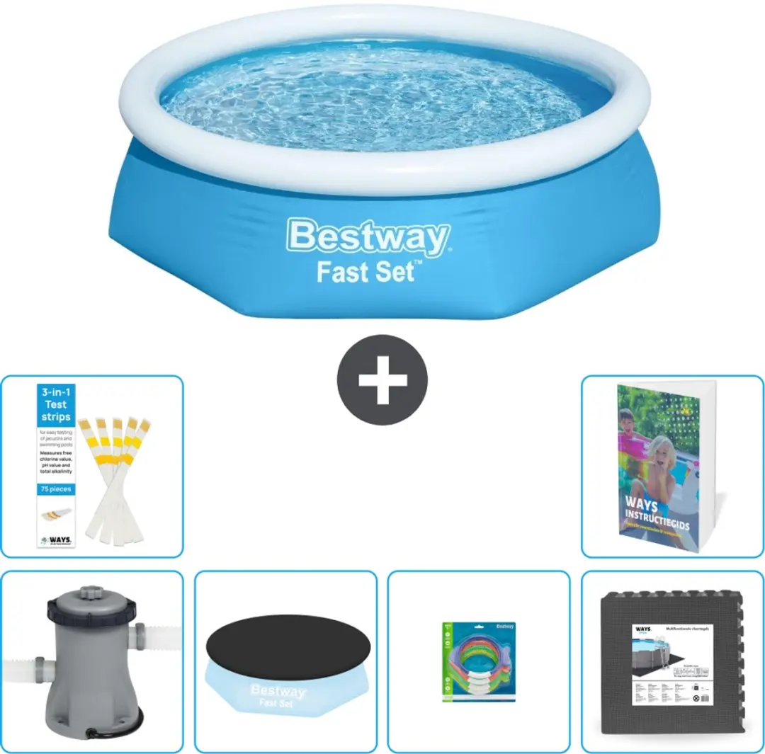 Bestway Fast Set Zwembad 244cm