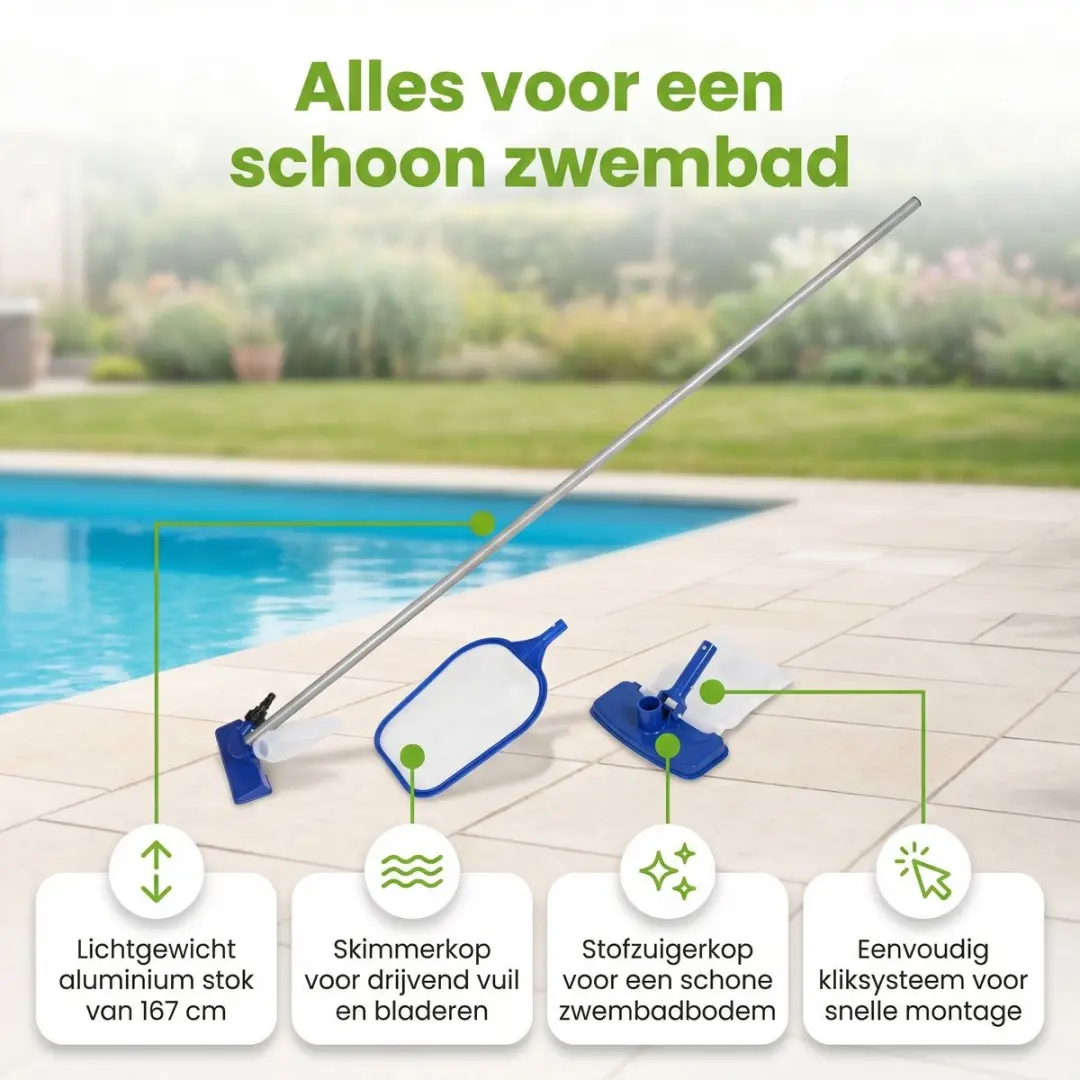 Bestway Fast Set Zwembad 366cm - 7-delig - Grijs