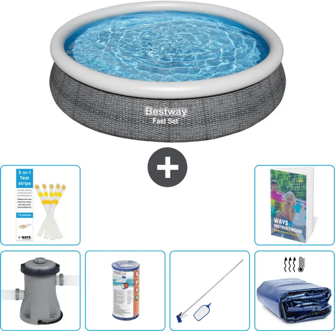 Bestway Fast Set Zwembad 366cm