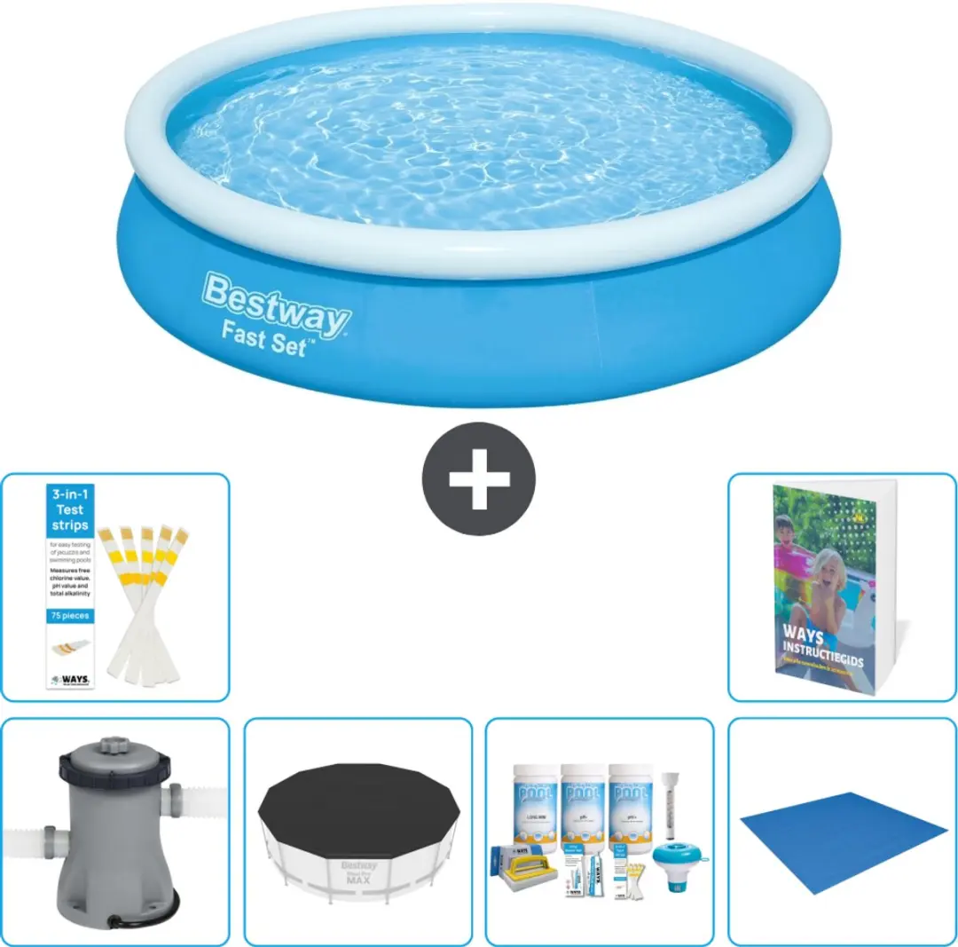 Bestway Fast Set Zwembad 366x76cm