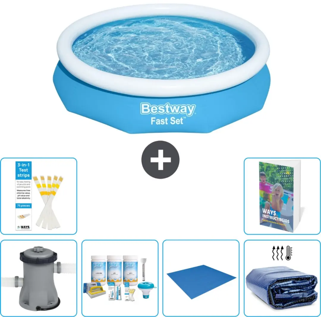 Bestway Fast Set Zwembad 305x66cm