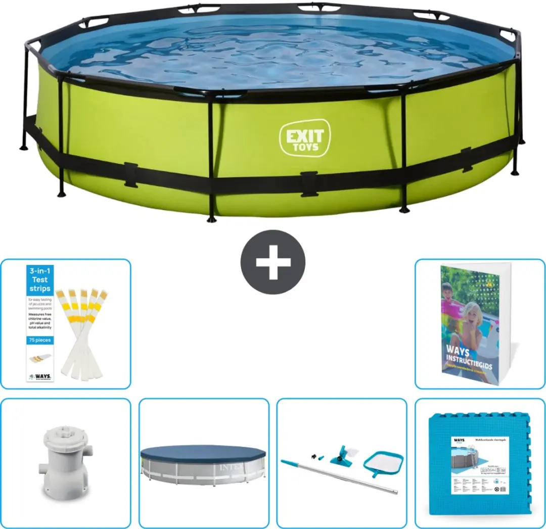 EXIT Toys Rond Zwembad 360x76cm