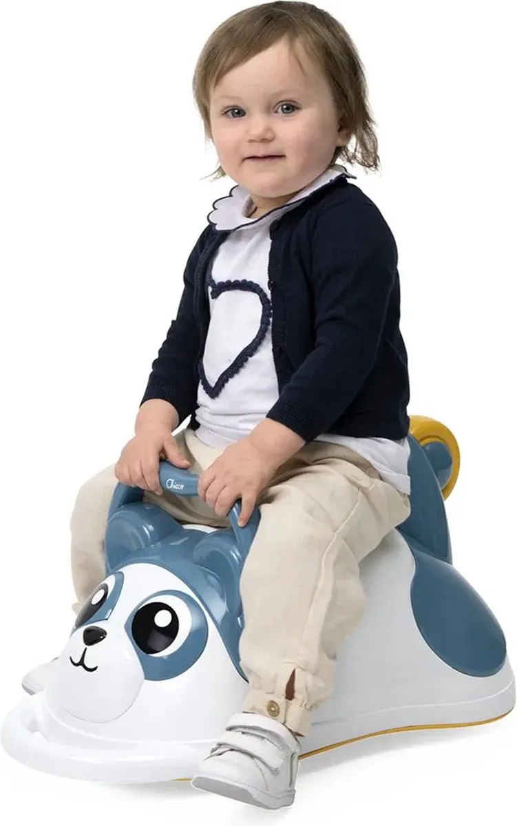 Chicco Eco+ 3-in-1 Panda Berijdbaar Dier - Groen/Wit