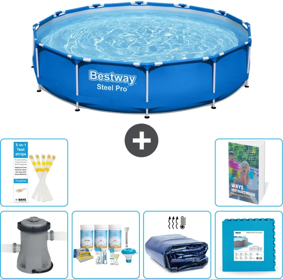 Bestway Steel Pro Zwembad 366x76cm
