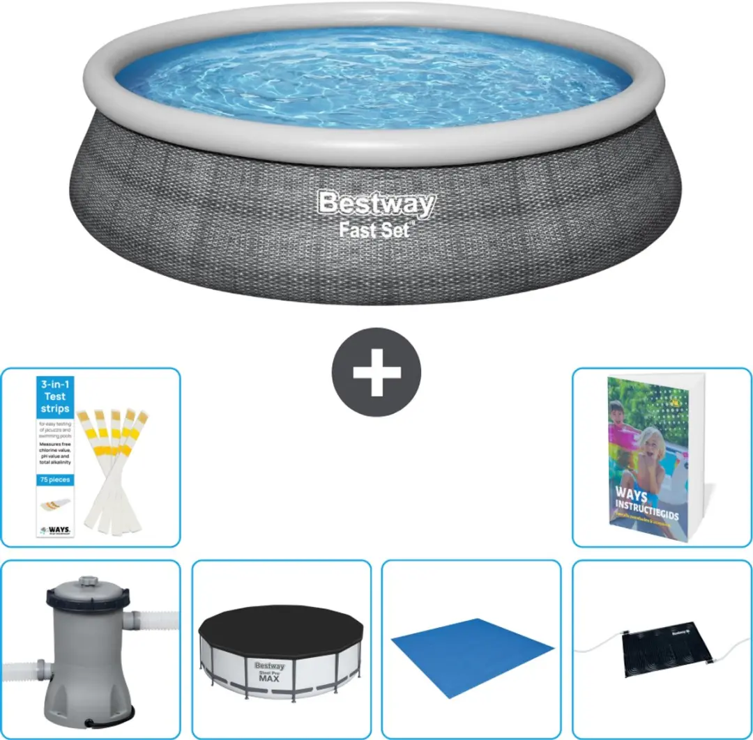 Bestway Fast Set Zwembad 457cm